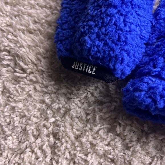 GIRLS JUSTICE SOFT FLEECE PULLOVER SIZE 10 PREOWNED - Picture 3 of 10